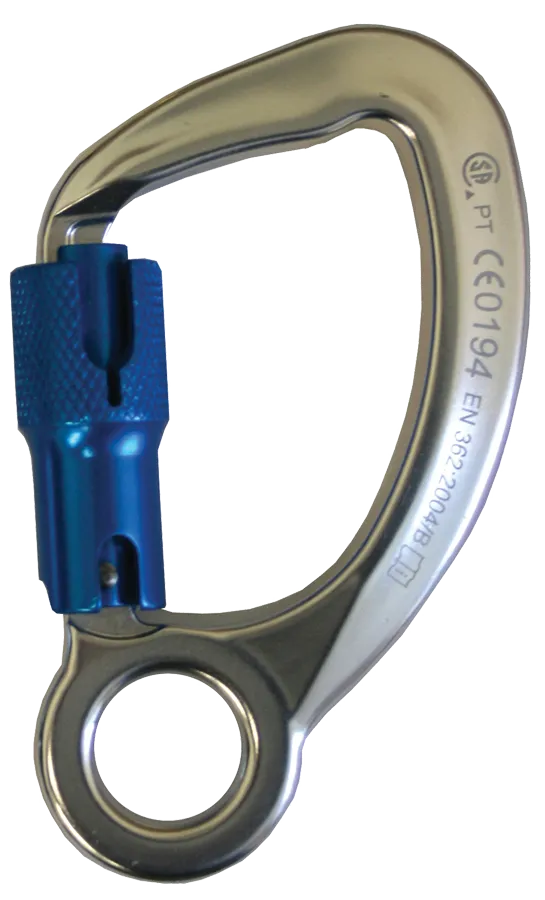 63A Aluminum Twist-Lock Carabiner - French Creek Fall Safety image 0