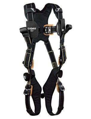ExoFit NEX Arc Flash Rescue Harness - Back web &amp; front rescue loops, Nomex/Kevlar FR webbing - Arc flash rated - Leather insulators image 0