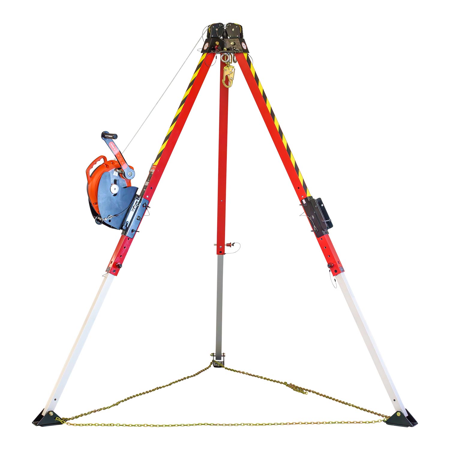 Megapod 10ft. Recovery Kit - Includes Tripod, 60ft. 3-Way Rescue Retrieval SRL-R With Mounting Bracket, And Storage Bags For Tripod/Equipment - KStrong UFT510010RK image 0