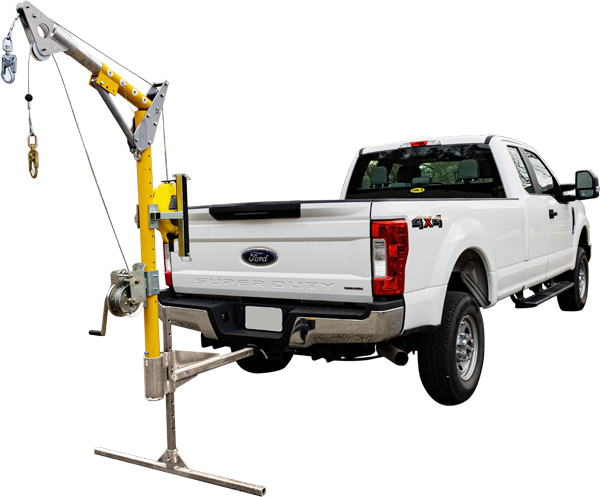 PD10 Davit System Hitch Mount System - French Creek Fall Safety image 2