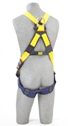X100 Vest-Style Harness - Back &amp; Front D-ring - Tongue-buckle leg straps - Pass-thru chest buckle - 3M DBI-SALA 1107800 Lad Saf Harness image 1
