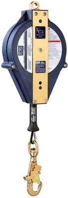 3503883 - Ultra-Lok (SRL) Self Retracting Lifeline - 50 ft. (15.2m) - Vectran Synthetic Rope lifeline w/ steel snap hook - Single leg - Anchorage loop for mounting image 0