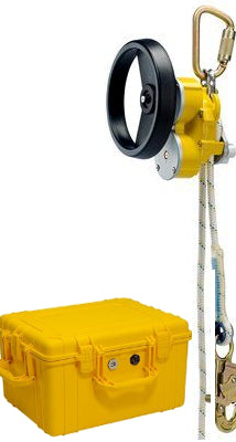 Rollgliss R550 Humidity Resistant Case - Extends storage life 10 years - Built-in humidity gauge - Fits up to 500 ft. of lifeline - Heavy-duty polethylene case - 22 x 18 x 13 in. - 3M DBI-SALA 9508289 image 1