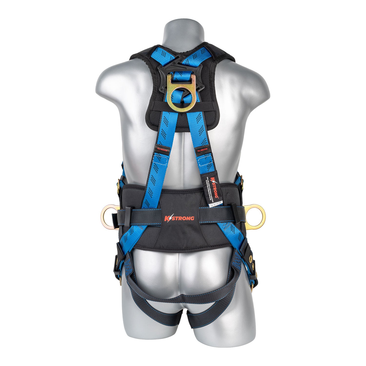 Kapture Essential+ 5-Point FBH with Back Pad - TB Waist Belt and Legs - 3 D-rings (ANSI) - KStrong image 3