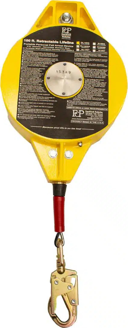 RL100T Self Retracting Lifeline - French Creek Fall Safety image 0