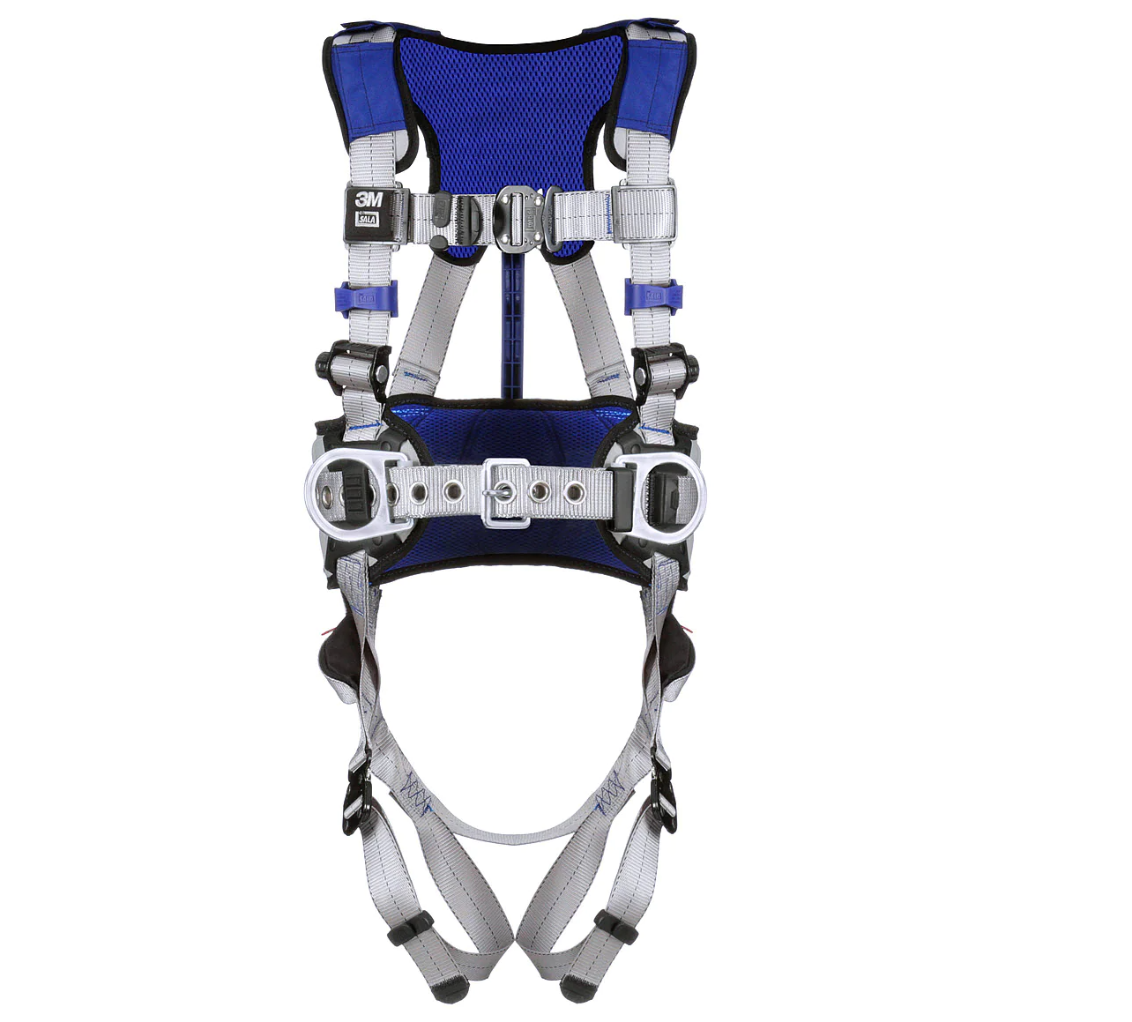 3M DBI-SALA ExoFit X100 Comfort Construction Positioning Safety Harness - 1401050 through 1401054 image 0