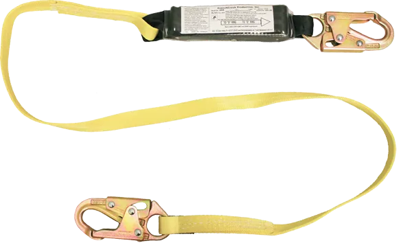 490A Shock Absorbing Web Lanyard - French Creek Fall Safety image 0