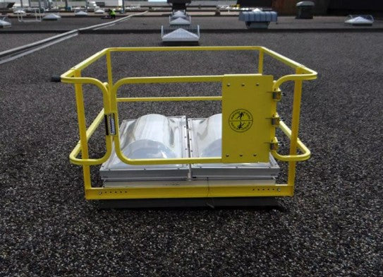Hatch Defender – Fall Protection Roof Safety Rails - BlueWater image 2
