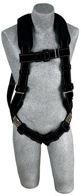 ExoFit XP Arc Flash Harness - PVC-coated back D-ring - Nomex/Kevlar FR webbing - Arc flash rated - PVC-coated hardware - Pass-thru buckles image 0