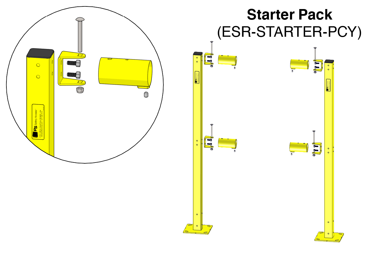 EdgeSafe Safety Railing - PS DOORS