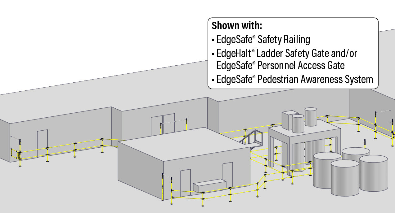 EdgeSafe Safety Railing - PS DOORS