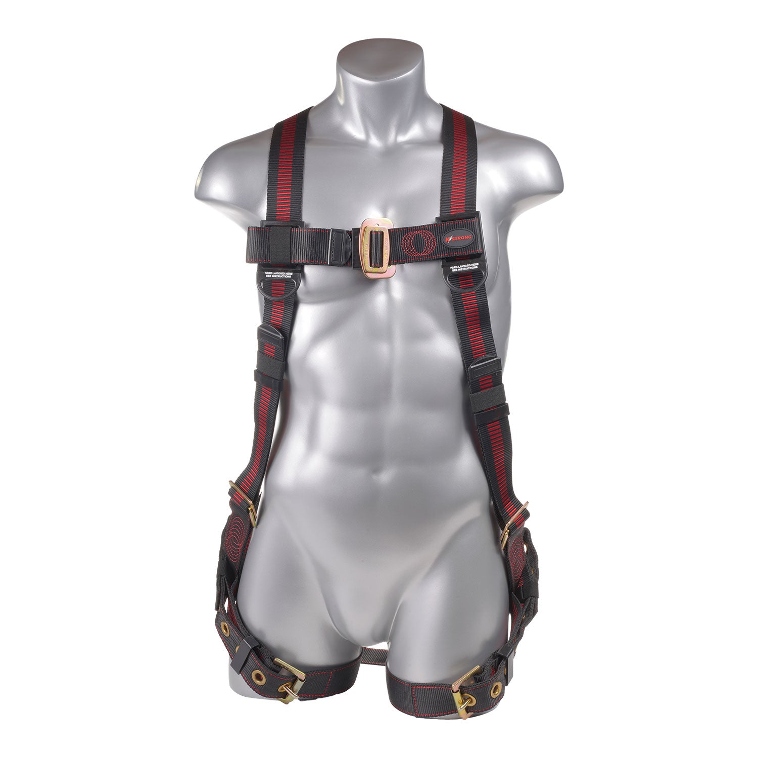 Kapture Elite 5-Point Full Body Harness, Dorsal D-Ring, TB Legs (ANSI) - KStrong image 0