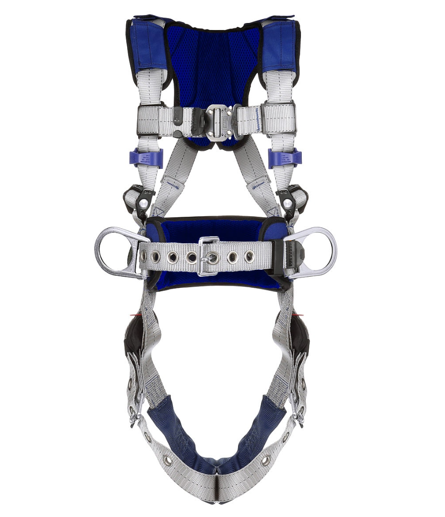 X100 Comfort Iron Worker Construction Positioning Safety Harness - 1401174 through 1401178 - 3M DBI-SALA image 0