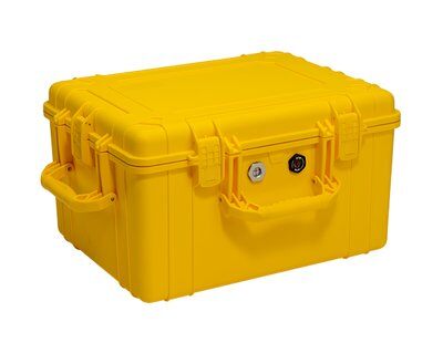 Rollgliss R550 Humidity Resistant Case - Extends storage life 10 years - Built-in humidity gauge - Fits up to 500 ft. of lifeline - Heavy-duty polethylene case - 22 x 18 x 13 in. - 3M DBI-SALA 9508289 image 0