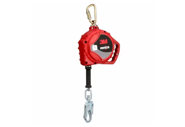 3590036 Protecta Self-Retracting Lifeline, Galvanized Cable, Steel Swivel Snap Hook, 33ft., Class 1, ANSI - 3M image 0