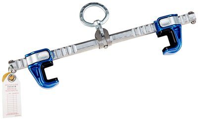 Sliding Beam Anchor - Hands-free mobility -  Dual ratcheting adjustment buttons - Hidden locking mechanism - 360-degree gliding steel D-ring - 2104710 2104715 image 0