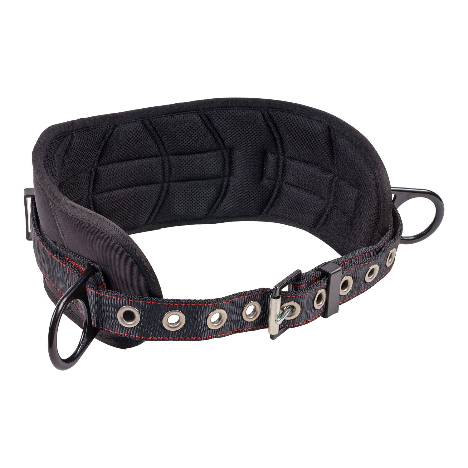 Kapture Padded Waist Tool Belts With D-rings - KStrong UFZ840020/UFZ840010 - 2 Work Positioning Side D-rings image