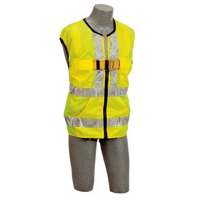 3M DBI-SALA Delta Vest Hi-Vis Reflective Workvest Harness, Universal, 1107419 through 1107421 image 0
