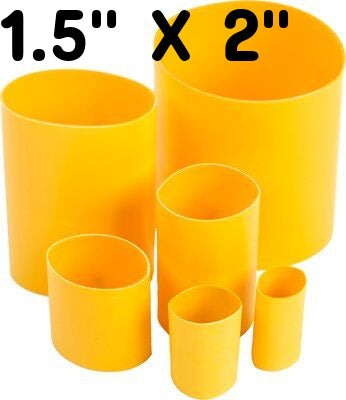 1500021 - Heat Shrink Links - 1.50 in. x 2.00 in - 25 Pack - Protects connections - Reduces waste - Shrinks by 200% once heat is applied - Tool tethering shrink wrap - 3M DBI-SALA image 0