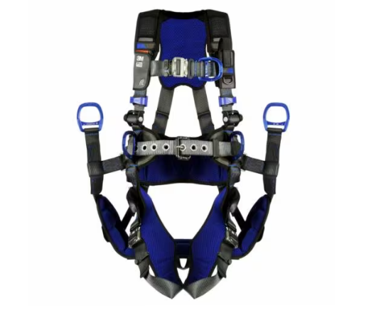 ExoFit NEX Tower Climbing Harness - Front &amp; back D-rings - Seat sling w/ suspension D-rings - Quick-connect buckles image 0