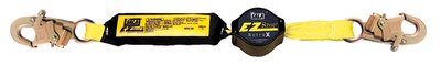 6ft. Retractable Lanyard - Steel snap hook on each end - Adjustable overall retraction length - Expands and contracts from 2.5ft. up to 6ft. in length - Soft-pack energy absorber - Impact indicator - 3M DBI-SALA 1241460 image 0