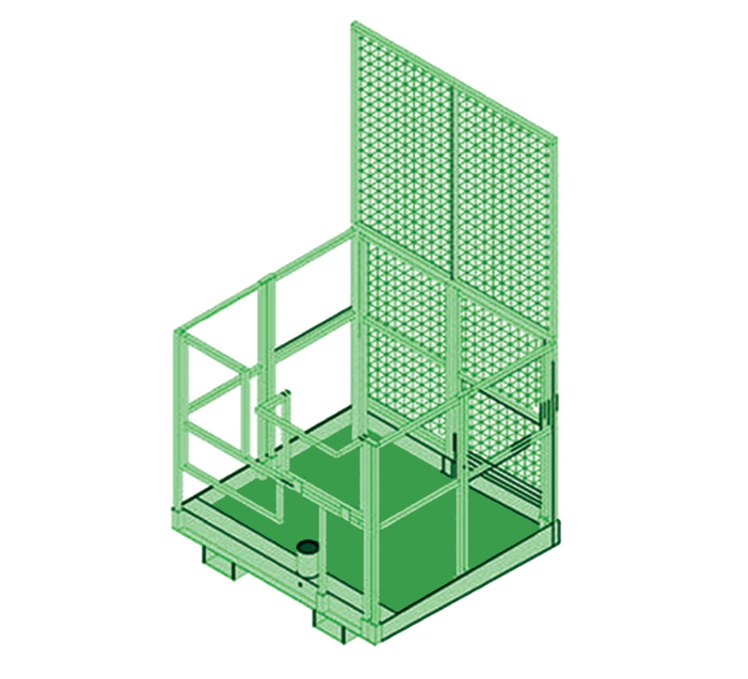 Confined Space Integrated Forklift Basket Davit Mase Base - 3M DBI-SALA 8510568 image 0