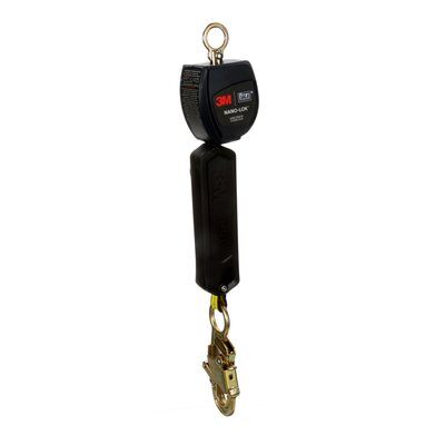 3101252 - 3M DBI-SALA Nano-Lok Self Retracting Lifeline, with Snap Hook Anchorage and Carabiner Leg End image 0
