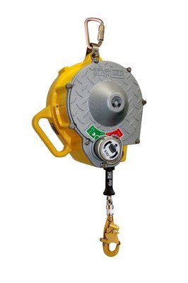 3400885 - Sealed-Blok (SRL) Self Retracting Lifeline - 85 ft. (25.5m) - Galvanized lifeline w/ snap hook - RSQ dual-mode: Fall arrest or descent - 4 ft. tie-off adaptor image 0