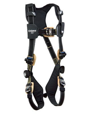 ExoFit NEX Arc Flash Harness - PVC Back D-ring - Nomex/Kevlar FR webbing - Arc flash rated - Quick-connect image 0