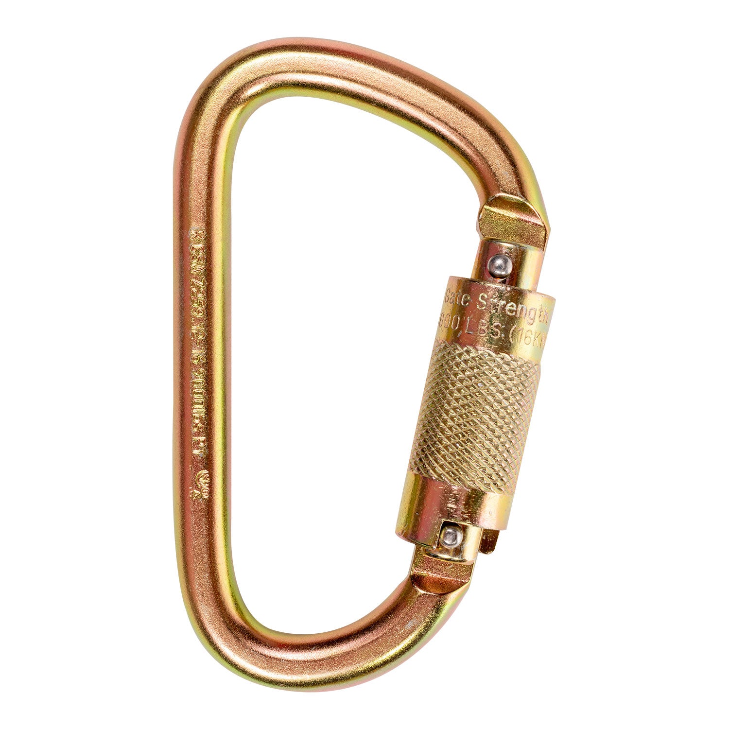 Small Steel Carabiner (ANSI) - KStrong UFC401100 image 0