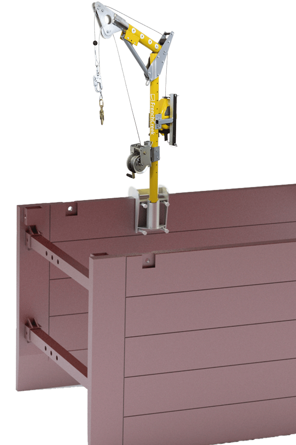 PD9 - Davit Kit with Barrell / Trench Box Base  - French Creek Fall Safety image 0