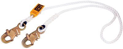 1232314 - DBI-SALA Rope Positioning Lanyard - Length: 3 ft. (0.9m) - Connections: Snap hook / Snap hook image 0