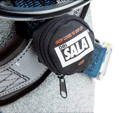 Suspension Trauma Safety Straps - Allows user to stand in harness after fall - Universal design works with most harnesses - Easy and fast installation - Simple zipper deployment - 3M DBI-SALA 9501403 image 0