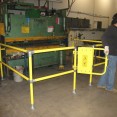 GuardDog Self-closing Safety Gate - Fully assembled - Universal swing direction - OSHA Compliant guardrail - Fits 2 in. round or square - BlueWaterMFG image 1