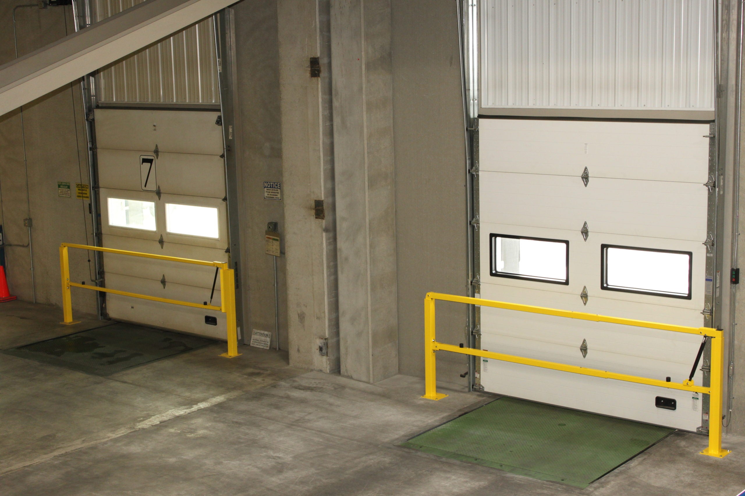 Adjustable Safety Gate - Prevents falls from docks, bays &amp; exposed edges - Adjustable width - Slam-proof design - 90-degree vertical lift - PS DOORS ESG - EdgeSafe Smart Gate image 1