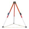 Megapod 7ft. Deluxe Kit - Includes Tripod, 60ft. 3-Way Rescue Retrieval SRL-R With Mounting Bracket, 60ft. Material/Personnel Winch, And Storage Bags For Tripod/Equipment - KStrong UFT510007DK image 5