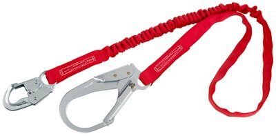 1340230 - PRO STOP Lanyard, 6 ft. Single Leg - Connections: Snap Hook / Steel Rebar Hook image 0
