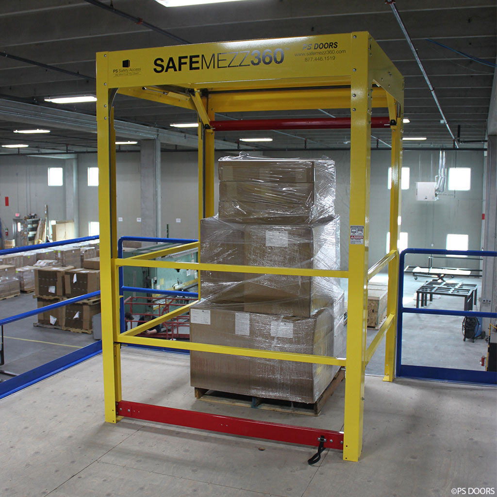 SafeMezz360 Bi-directional Mezzanine Safety Gate - PS Doors image 6