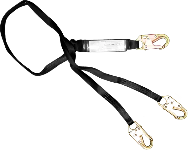 22440A Shock Absorbing Web Lanyard - French Creek Fall Safety image 0
