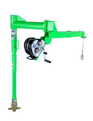 Floor Mount Davit Base, stainless steel - Bolts to concrete or steel floors - Permanent davit base - For confined space davit mast - 3M DBI-SALA 8518347 image 1
