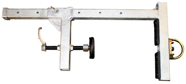 Steel Adjustable Parapet Wall Anchor - French Creek Fall Safety 1789 image 0