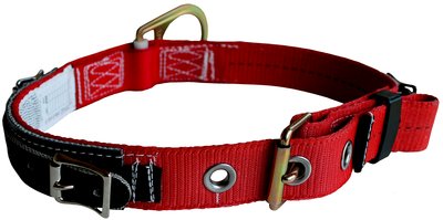 PROTECTA Tongue Buckle Belt - Includes: Back d-ring, Grommeted miner's straps, Adds tool pouches, Easy adjustment image 0