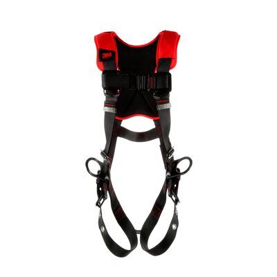PROTECTA Vest-style Positioning Harness - Back & side D-rings - Tongue-buckle leg straps - Back Padding image 0