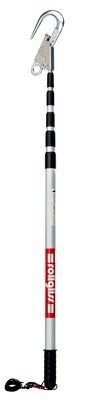 Rollgliss Rescue Pole - Extension pole adjusts from 4 ft. to 16.5 ft. - Over-sized connection hook - 2-1/4 in. gate opening - Includes carrying bag - 3M DBI-SALA 8900298 image 0