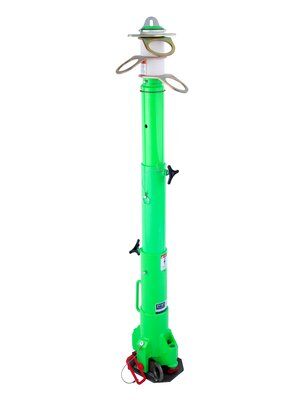 Portable Fall Arrest Post for confined space - 3 vertical height settings - Supports up to 3 workers - HLL compatible - Collapsable design with carrying handle - 360-degree anchor points - 3M DBI-SALA 8516691 image 3