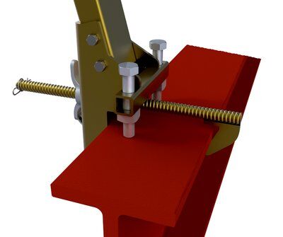 7400052 - SecuraSpan I-Beam Stanchion Conversion Kit: Rebar/shear stud to I-beam image 0