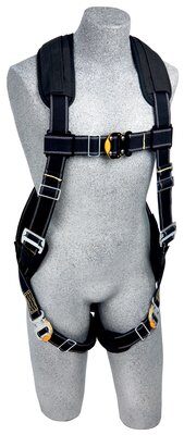 ExoFit XP Arc Flash Harness - Back d-ring - Nomex/Kevlar FR webbing - Leather insulators - Removable padding image 0
