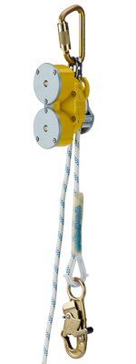 Rollgliss R550 Escape Unit - Fully automatic descent - For emergency rescue from elevated work areas - Includes (2) carabiners, 4ft. anchor sling and carrying bag - 3M DBI SALA 3325100 image 0