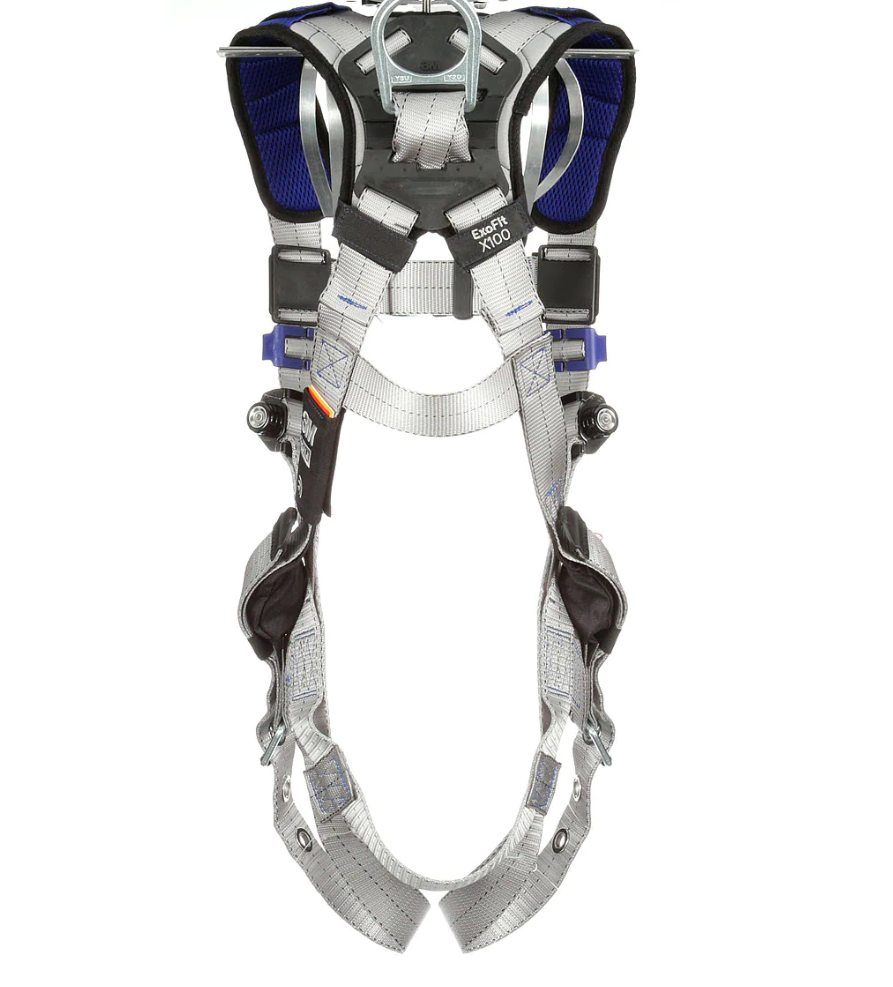 3M DBI-SALA ExoFit X100 Comfort Vest Retrieval Safety Harness - 1401156 through 1401160 image 1
