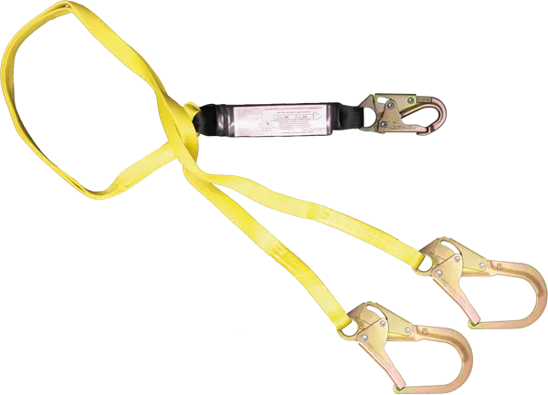 444A Shock Absorbing Web Lanyard - French Creek Fall Safety image 0